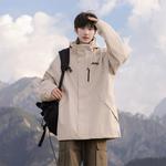 Куртка мужская Jeep, абрикосовая [3-в-1 с подкладкой из серебристого лисьего пуха] - фото 9