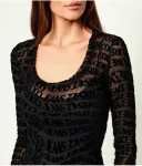 Платье Versace Jeans Couture, черный - фото 4