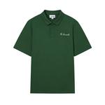 Мужская поло LACOSTE, зеленый - фото