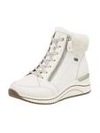 Remonte Белые ботинки на шнуровке - фото
