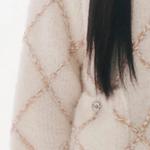 Куртка женская Chanel на молнии, белый - фото 3