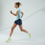 ЛЕГКИЕ ЖЕНСКИЕ ШОРТЫ ДЛЯ БЕГА - ТЕМНО-СИНИЕ Kiprun - фото 2