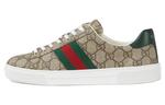 Женская футболка Ace 'GG Crystal Canvas Beige' от GUCCI, цвет эбони - фото