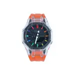 CASIO Часы Men Liquid Crystal/Analog Dual Display Series 48.5mm Black Watch - фото 4