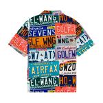 Топ GOLF WANG Roadtrip Rayon Button Up, Multicolor - фото 2