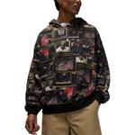 Принт худи Jordan, черный - фото