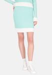 Юбка myMo Pencil skirt, Mint White/Mint - фото