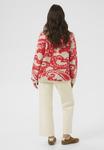 Джемпер Cream Jumper, Red Paisley/Red - фото 3
