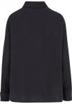 Блуза Urban Classics Button-down blouse, Black - фото 8