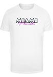 Футболка с принтом MIAMI FLORIDA  Mister Tee, белый - фото 4