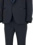 Однобортный костюм-тройка Marchesani, синий - фото 4