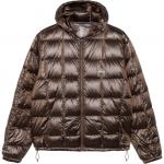 Пуховик с капюшоном средней плотности Stussy, синий - фото 2