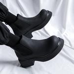 Ботинки Челси мужские черный Yedani - фото 9