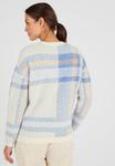 Джемпер Damart Jumper, Beige Checkered/White - фото 2