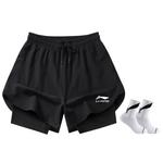 LINING Мужские черные пляжные шорты - фото