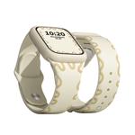 IBOANN Часы Strap All Compatibility Silicone Material 49mm, Wave Vintage White [Strap+Case] - фото