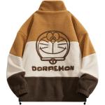 Бархатная куртка унисекс Doraemon, Черный - фото 10