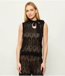 Топ slim fit Liu Jo, черный - фото