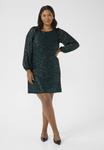 Платье Kaffe Curve KClaila Dress, Dark Green Sequin/Dark Green - фото 2