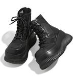 Ботинки Martin Boot женские A Poinsettia Princess, черный - фото 5