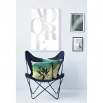 Декоративная подушка Gaby Apelt, Grün, petrol + gemustert - фото