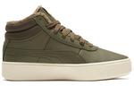 Кроссовки PUMA Vikky Stacked High Board Shoes Olive Green Women's - фото 2