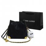 Pink·Land Женская сумка через плечо, Розовый - фото 2