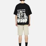 Футболка унисекс Evisu, черный - фото 8