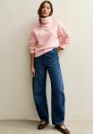 Джемпер New Look RIB ROLL NECK JUMPER, Bright Pink/Light Pink - фото