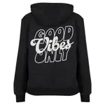 Худи Miss Tee Good Vibes Puff Print Fluffy, черный - фото 4