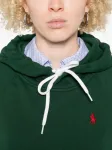 Худи с вышитым логотипом Polo Ralph Lauren, зеленый - фото 5