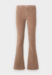 Брюки Vero Moda VMFLASH FLARED PANTS, Silver-Coloured Mink/Beige - фото 5