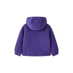 Детская утепленная курткас капюшоном, средней плотности Disney, фиолетовый - фото 3