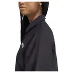 Толстовка adidas Essentials Linear Fleece Polo, черный - фото 5