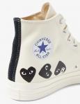 Высокие кроссовки Multi Heart ct70 Comme des Garçons Play, белый - фото 2