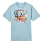 Футболка claw machine graphic tee 'blue' Converse, синий - фото