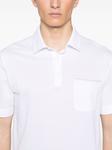 Zegna рубашка поло, белый - фото 4