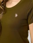 Топ U.S. POLO ASSN. Amy, оливковый - фото 7