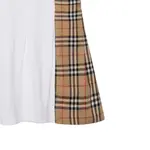 Детское платье Burberry Kids, цвет White - фото 4