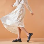 Лоферы женские Malemonkey, хаки - фото 8