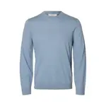 Свитер Selected Tray, синий - фото 3