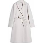 Приталенное длинное пальто Doris с поясом 'S MAX MARA, белый - фото