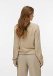 Джемпер Vero Moda Jumper, Silver Mink/Light Brown - фото 3