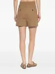 Шорты Amburgo MAX MARA, коричневый - фото 4