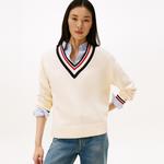 Топ женский Tommy Hilfiger, Ecru Ybi - фото 8