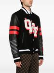 Off-White бомбер Dices Lea, черный - фото 3