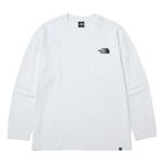 Футболка long sleeve t-shirt 'white' The North Face, белый - фото