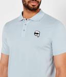 Рубашка поло Slim fit Karl Lagerfeld, синий - фото 4