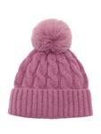 Шапка MANGO KIDS TRENZA, Eosin - фото