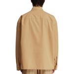 Облегченная куртка с длинными рукавами JIL SANDER, желтая - фото 3